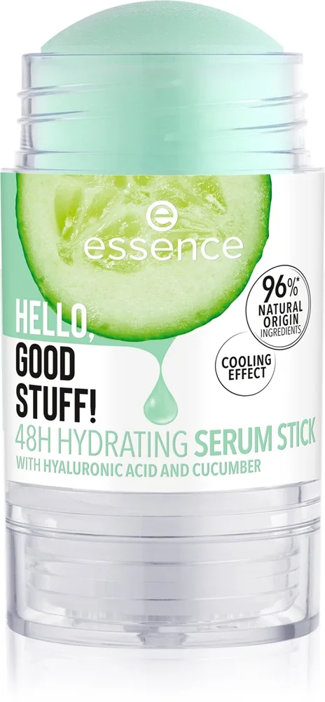 essence Hello, Good Stuff! kosteuttava seerumi patukassa with cooling effect 30 g
