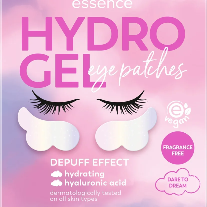 essence HYDRO GEL hydrogeelinaamio silmänympärysiholle Dare To Dream 1 pari