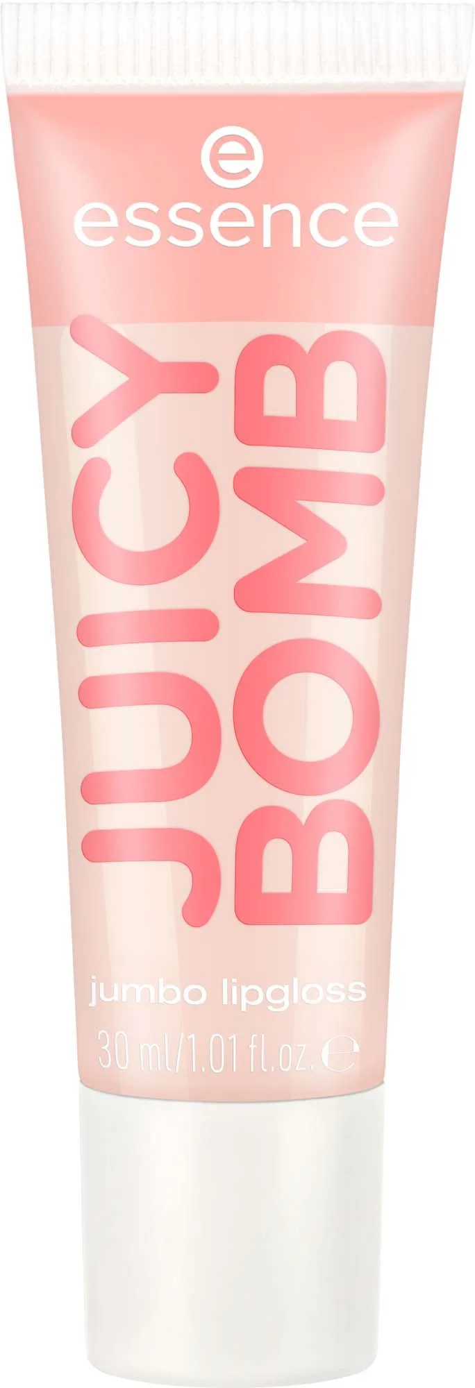 essence Juicy Bomb Party huulikiilto iso pakkaus sävy 01 Lovely Litchi 30 ml