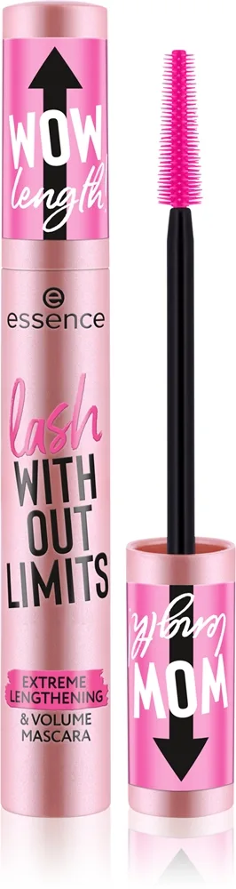 essence Lash Without Limits Extreme Lengthening & Volume Mascara 01 Ultra Black - 13 ml