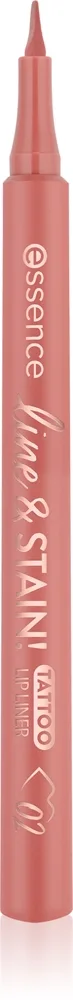 essence line & STAIN! TATTOO LIP LINER Huultenrajauskynä