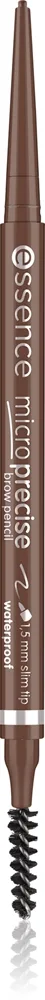essence Micro Precise Vandfast øjenbryn blyant med børste Skygge 0.05 g