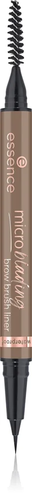 essence Microblading Øjenbrynsblyant med børste Skygge 03 Neutral Brown 0.6 ml
