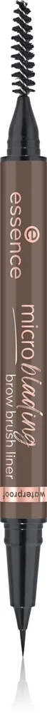 essence Microblading Øjenbrynsblyant med børste Skygge 04 Dark Brown 0.6 ml