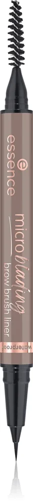 essence Microblading Øjenbrynsblyant med børste Skygge Light Brown 0.6 ml