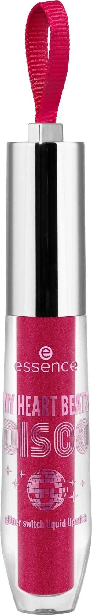 essence MY HEART BEATS DISCO Glitter Switch Liquid Lipstick 2,76 ml