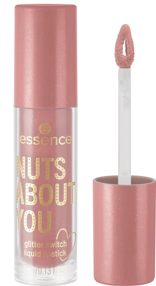 essence Nuts About You Glitter Switch Liquid Lipstick 01 4 ml