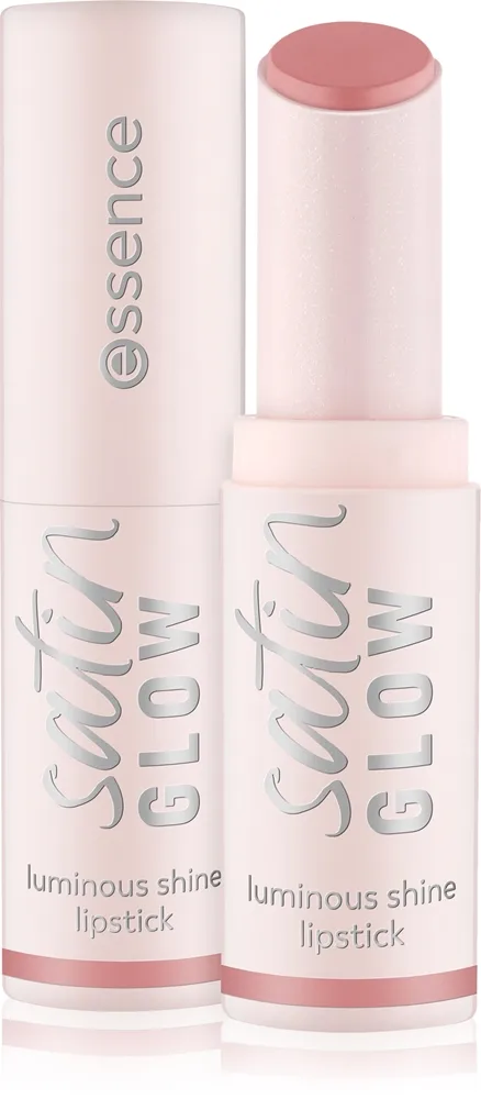 essence satin GLOW luminous shine lipstick Læbestift
