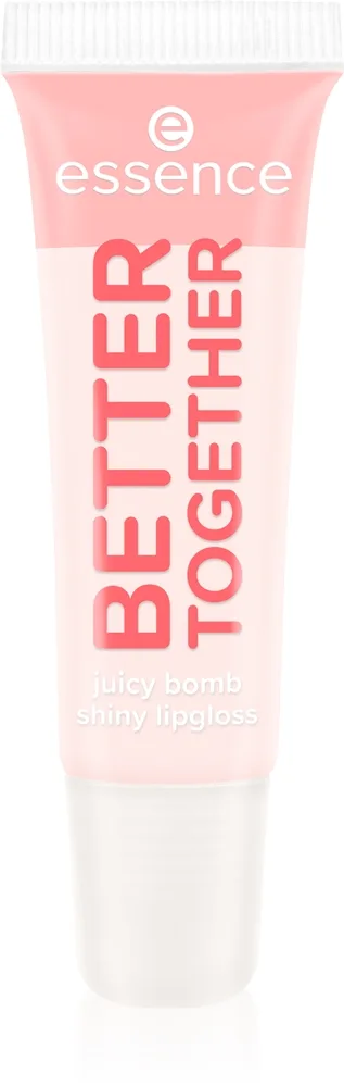 essence Say It With Juicy You're Wow Juicy Bomb Shiny Lipgloss 04 Strawberry Splash