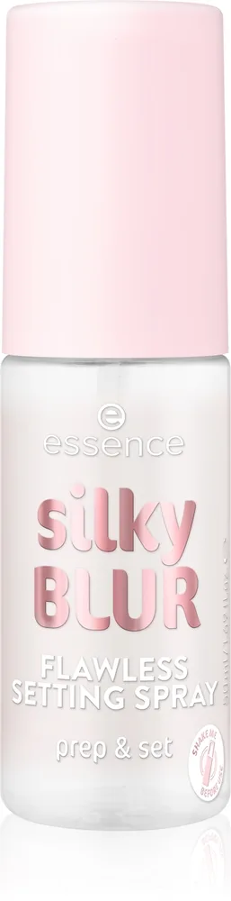 essence silky BLUR Make-up Fixierspray mit Weichzeichnungseffekt 50 ml