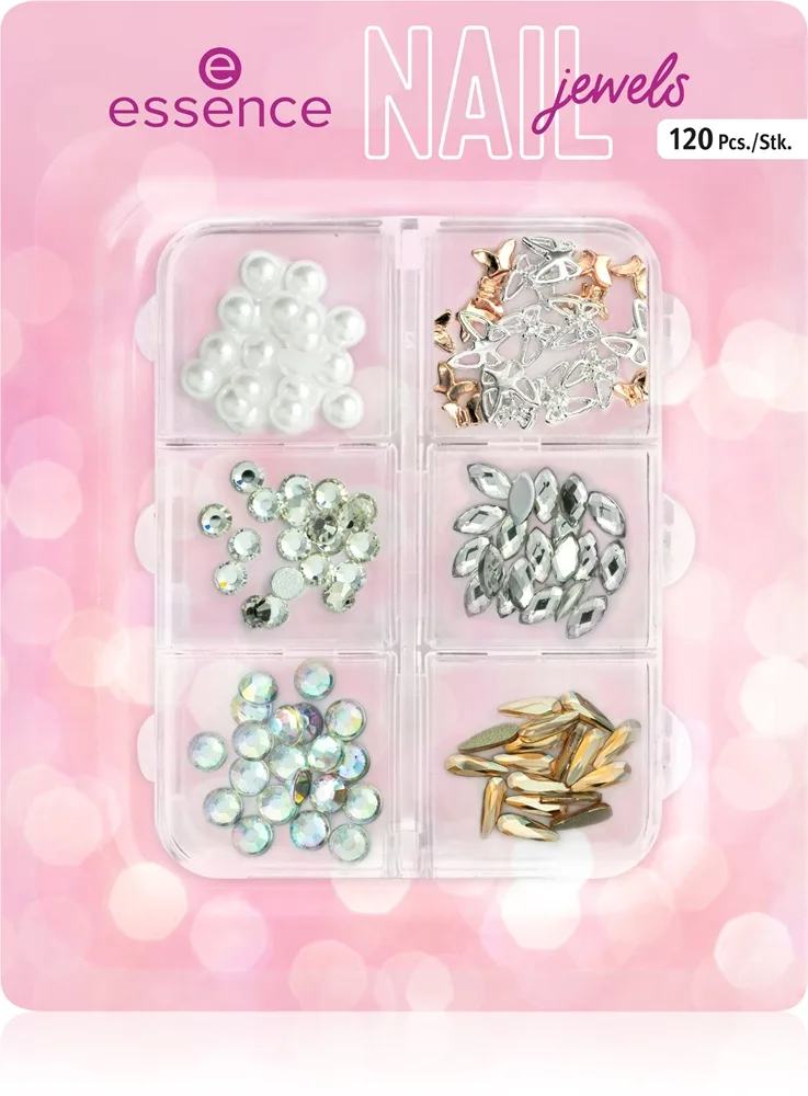 essence studio nails UV GEL NAIL klistermärken för naglar 120 st.