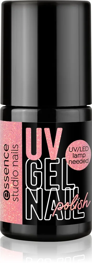 essence studio nails UV GEL NAIL geelikynsilakka – UV/LED-lamppu tarvitaan sävy 03 in ROSE GOLD we trust 5 ml