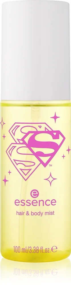 essence Superman Refreshing Mist för kropp och hår för Kvinnor 100 ml