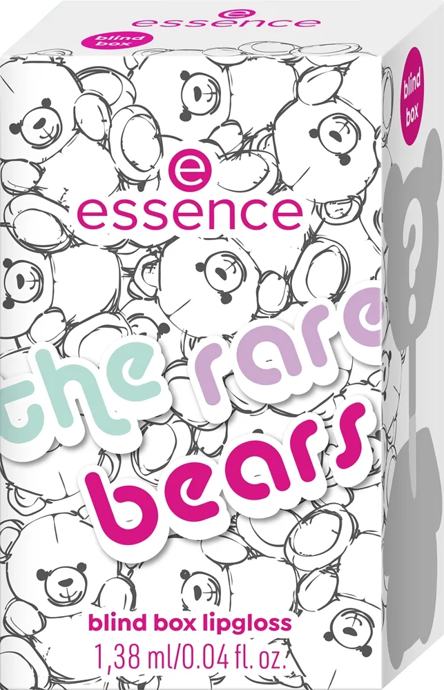 essence The Rare Bears Blind Box Lipgloss