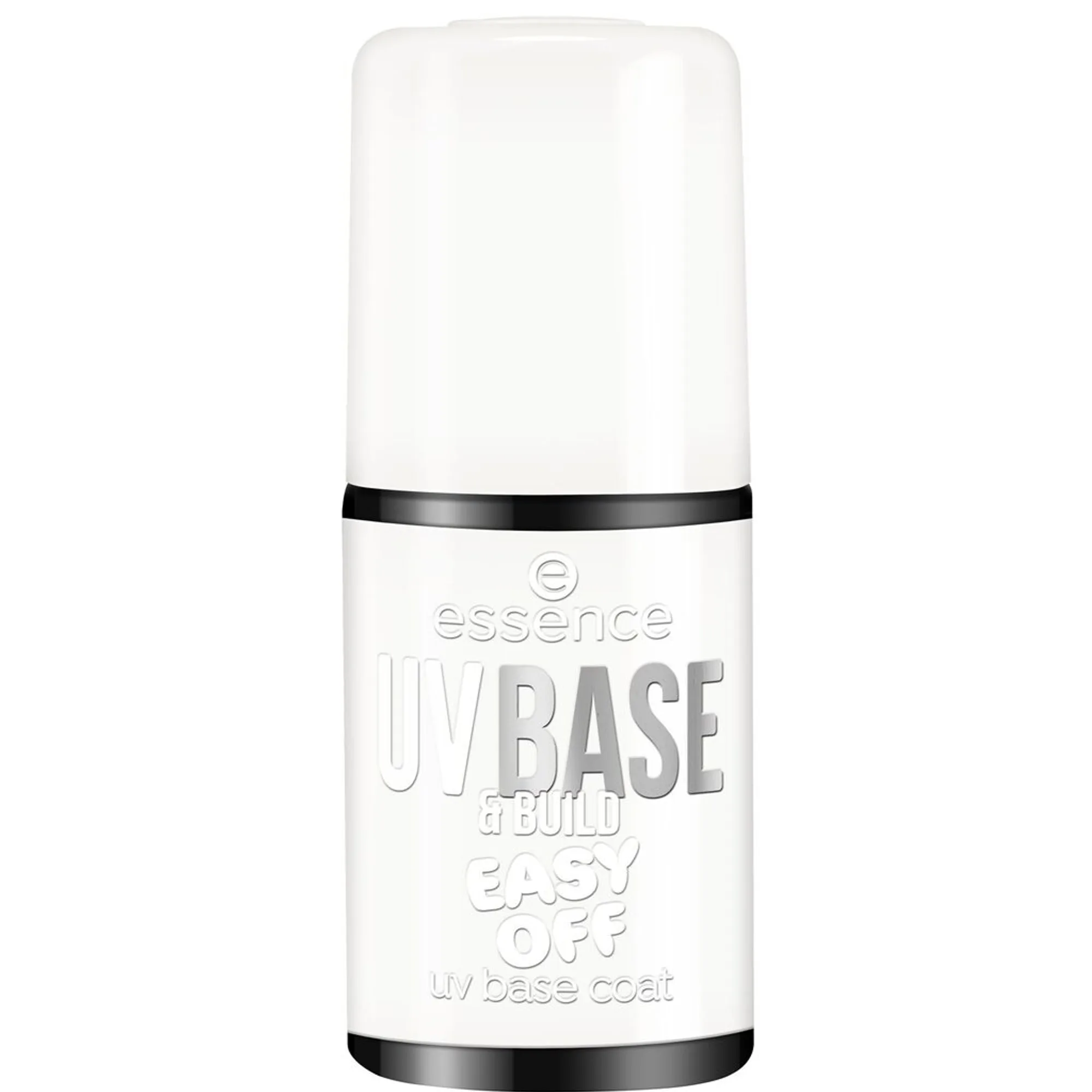 essence UV BASE & BUILD EASY OFF uv base coat Aluslakka