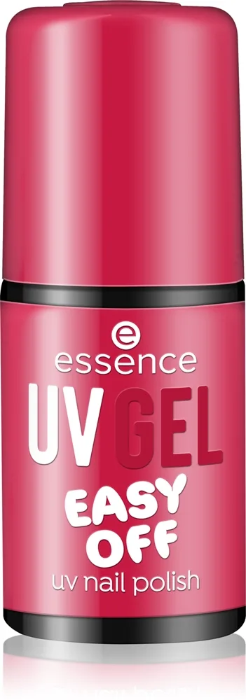 essence UV GEL EASY OFF geelikynsilakka – UV/LED-lamppu tarvitaan sävy 106 - pomegranate, please! 5 ml
