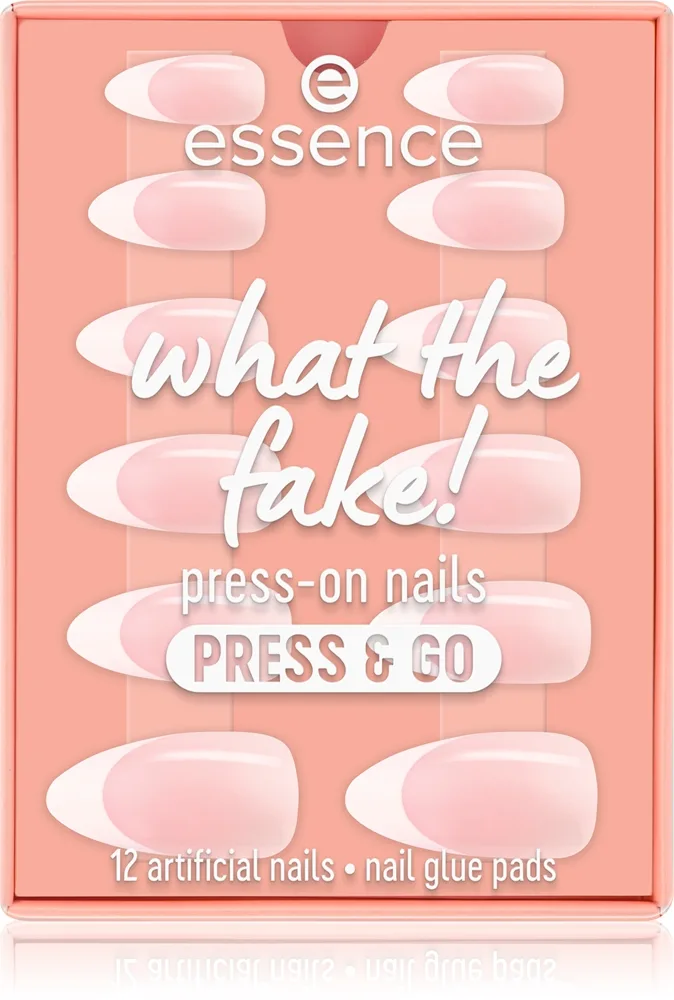 essence what the fake! press-on nails PRESS & GO Tekokynnet