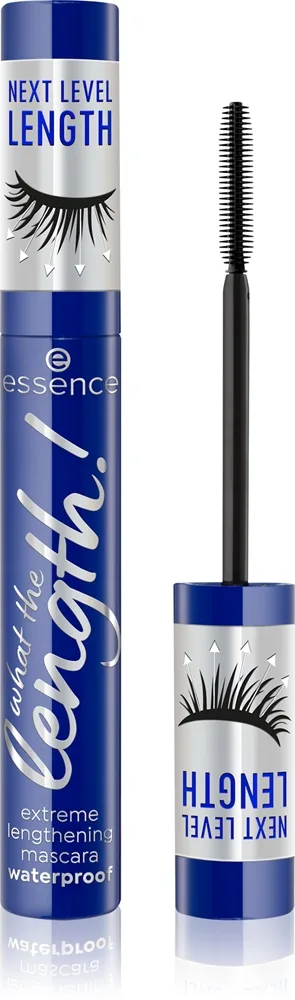 essence What The Length! Extreme Lengthening Mascara Waterproof 02 Black - 10 ml