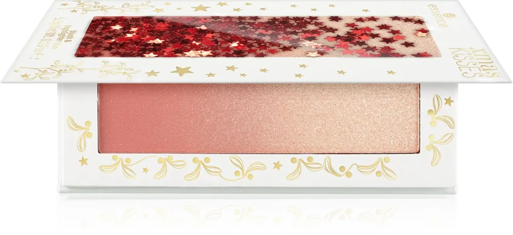 essence xmas KiSSES Rouge med illuminator Skugga Under The Mistleglow! 5.5 g