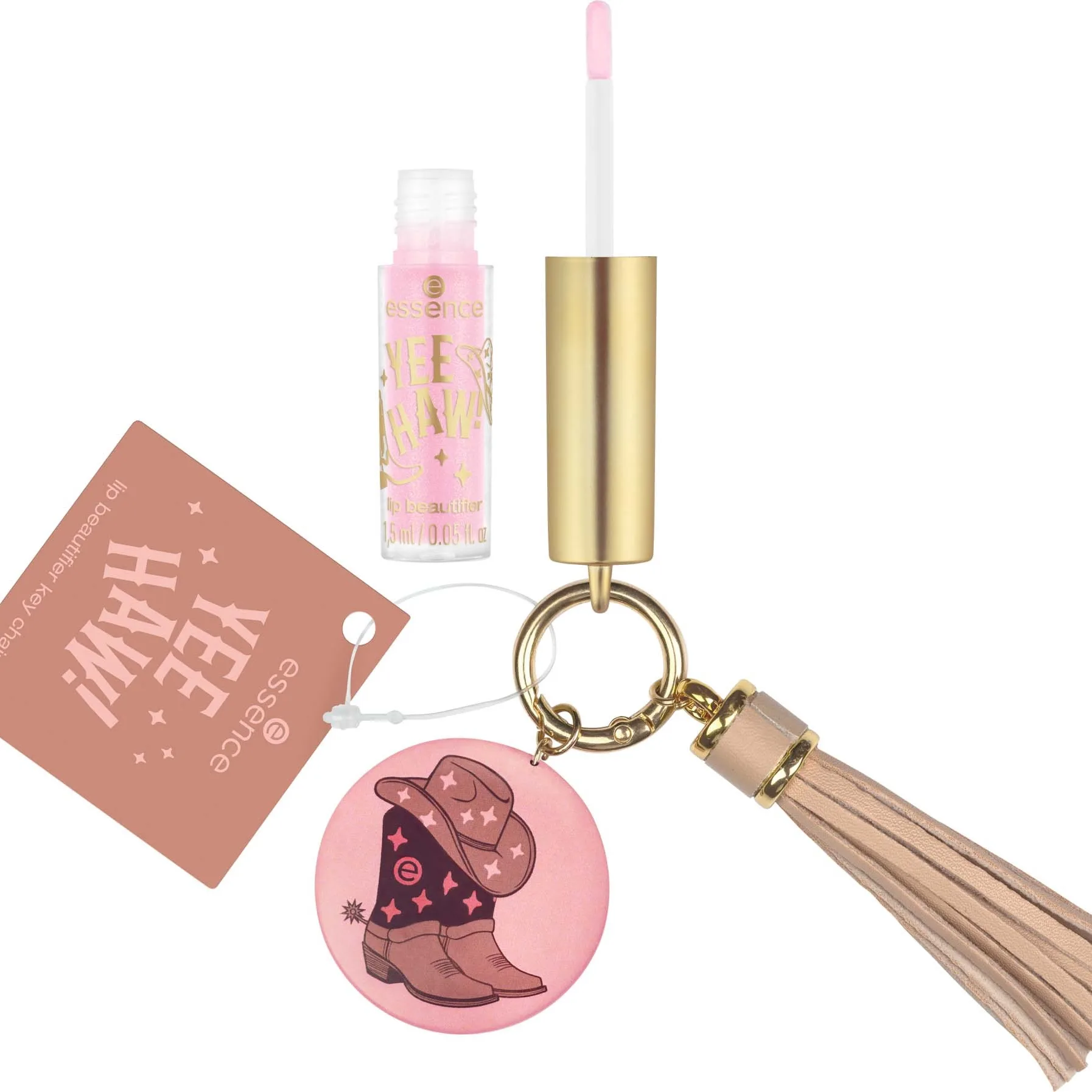 essence YEE HAW! Lip Beautifier Key Chain 1,5 ml