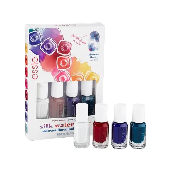 Essie Silk Watercolour Abstract Floral Mini 4-Pack
