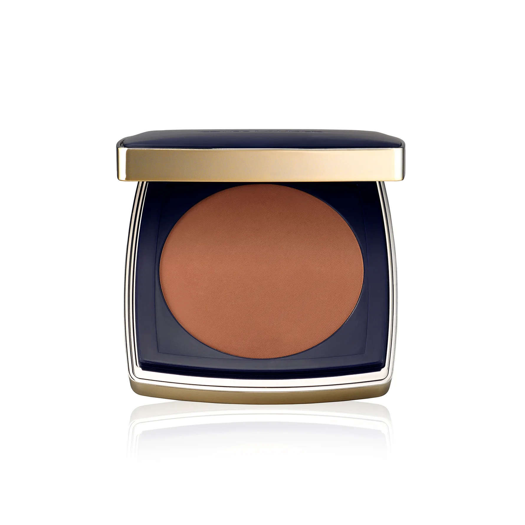 Double Wear Stay-In-Place Matte Powder Foundation SPF10 Compact, 7C1 Rich Mahogany