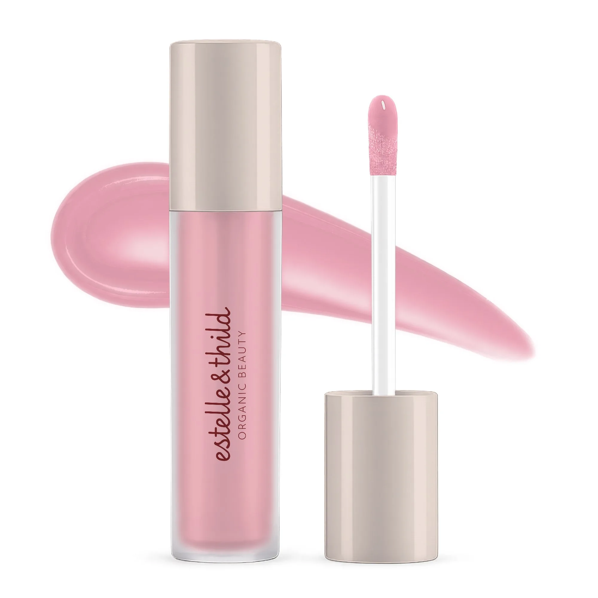 Estelle&Thild Organic Beauty Dewy Dawn Lip Oil Peony