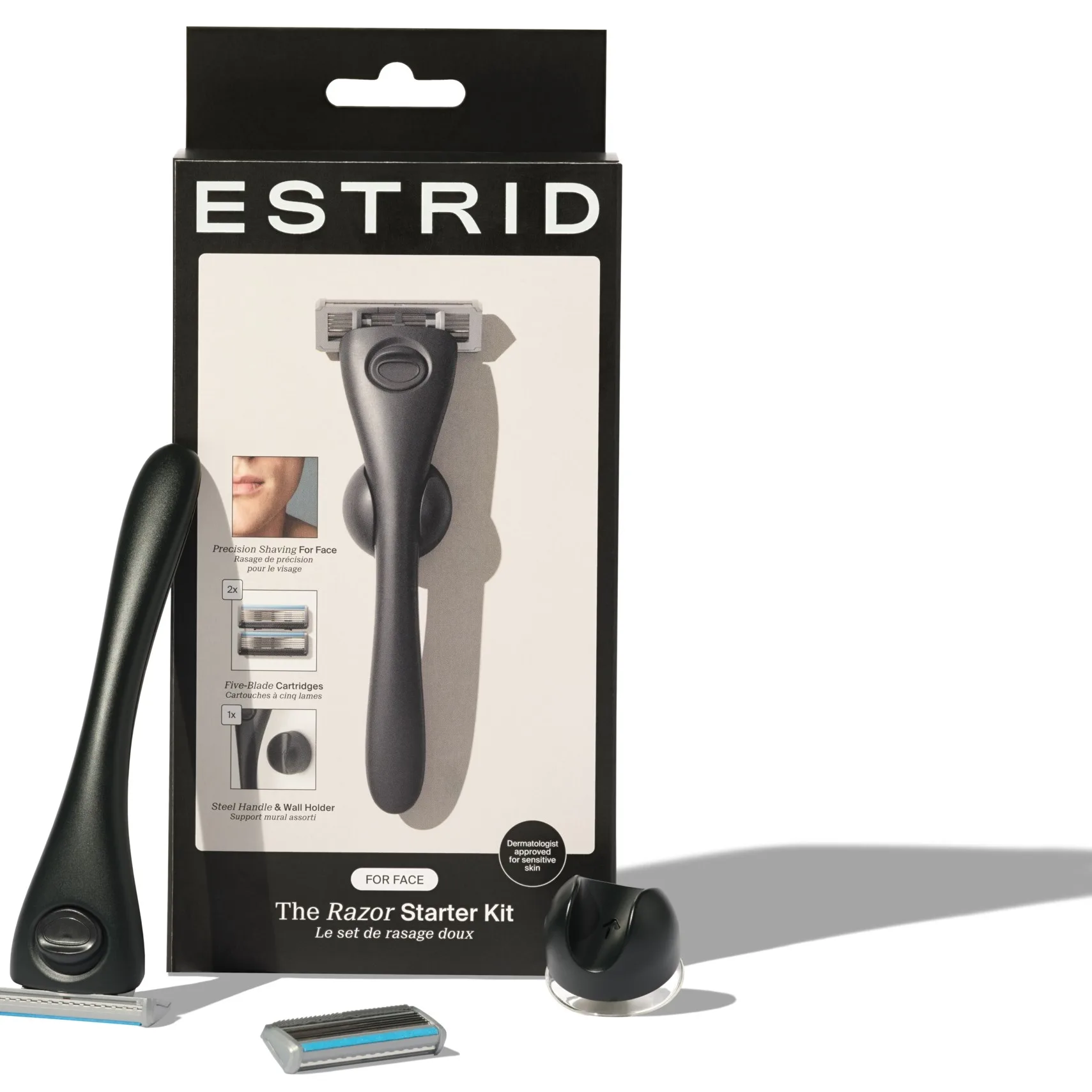 Estrid The Razor Starter Kit For Face Onyx