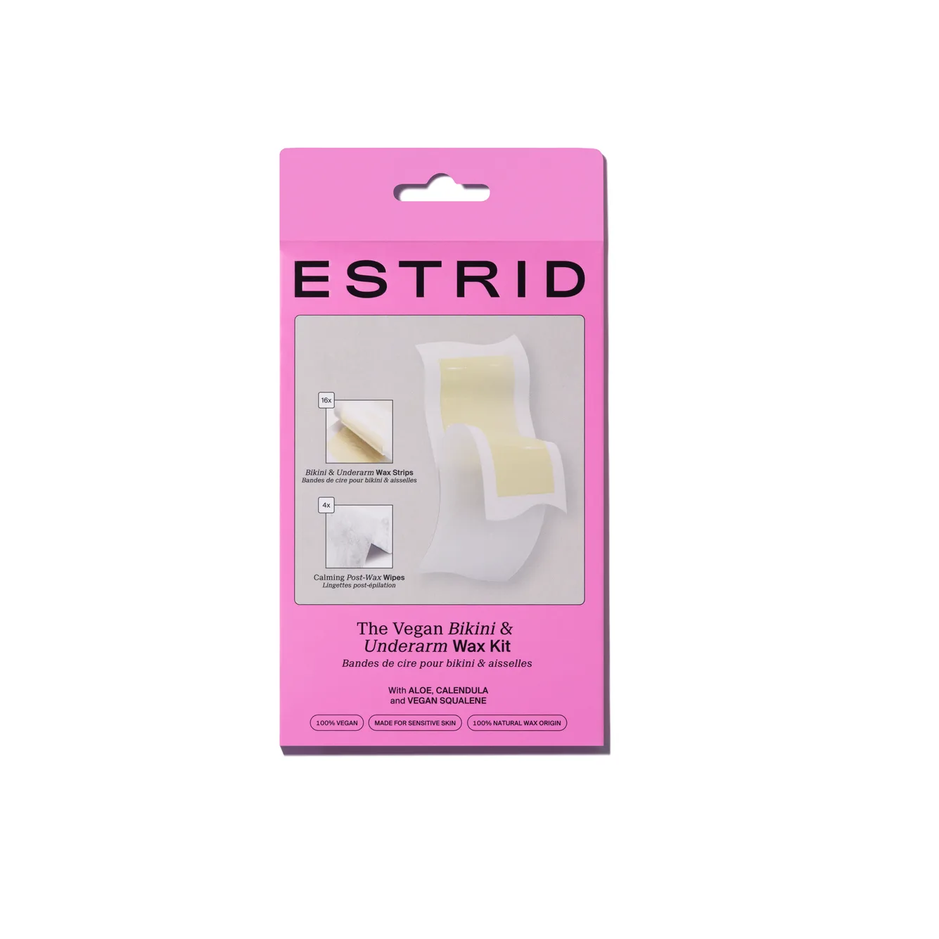 Estrid The Vegan Bikini & Underarm Wax Kit