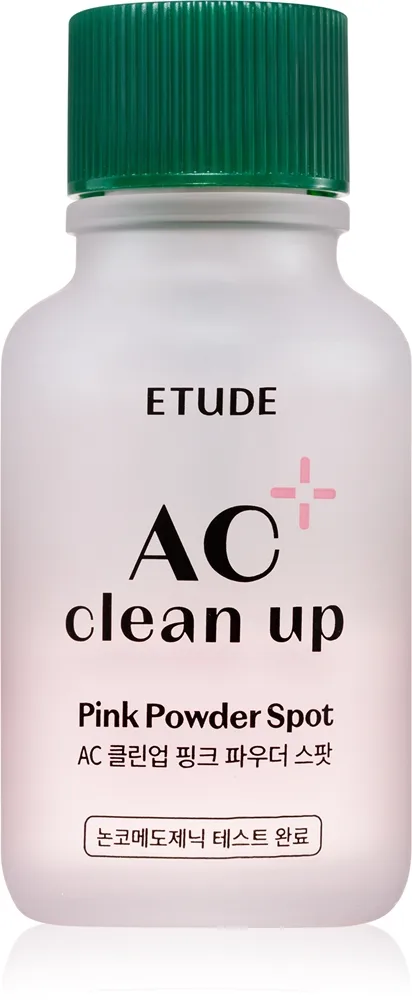ETUDE AC Clean Up Pink Powder Spot täsmähoito aknelle rauhoittava vaikutus 15 ml