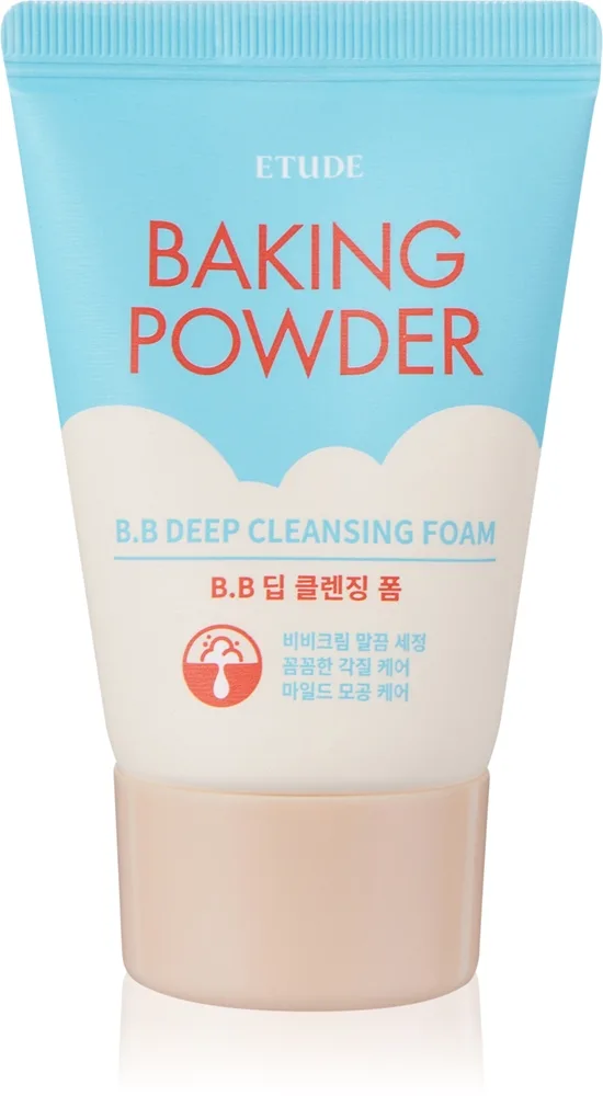 ETUDE Baking Powder Djupt rengörande krämigt skum med exfolierande effekt 30 g
