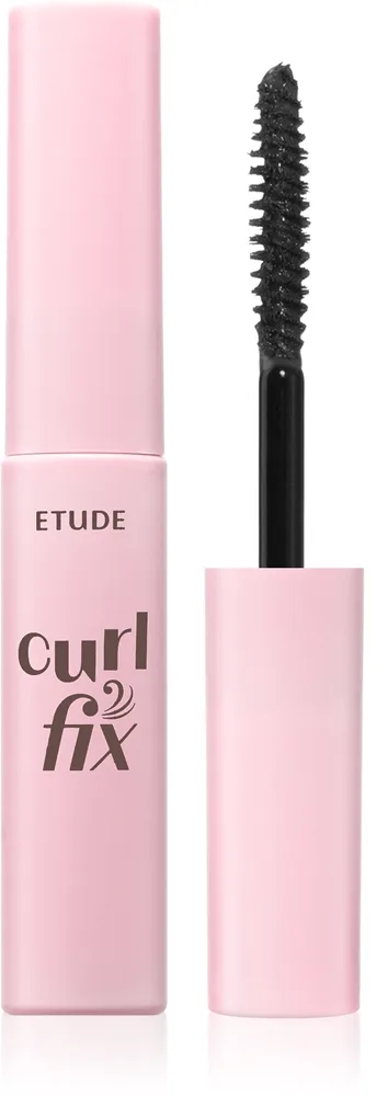ETUDE Curl Fix Mascara Mini vedenkestävä ripsiväri volyymia antava ja ripsiä taivuttava sävy 02 Brown 4 g
