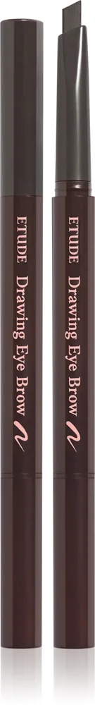 ETUDE Drawing Eye Brow Øjenbrynsblyant med børste Skygge #2 Gray Brown 0,25 g
