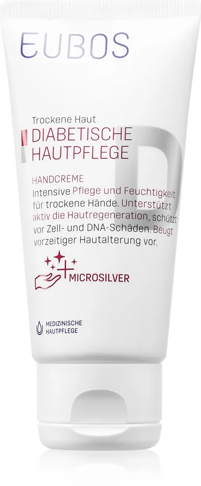 Eubos Diabetic Skin Care Hand Cream kosteuttava käsivoide herkälle iholle 50 ml