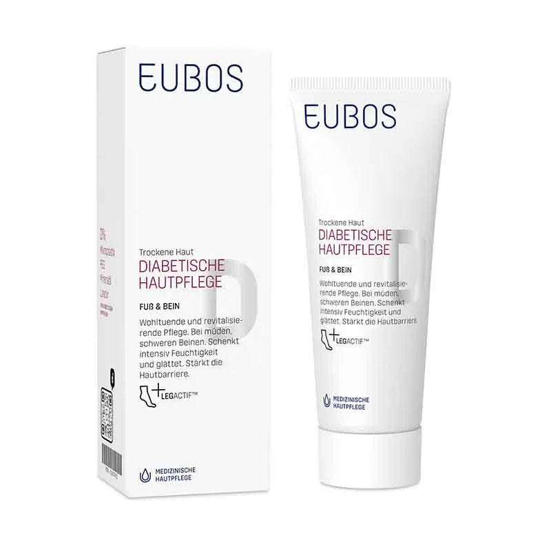 EUBOS DIABETISCHE HAUTPFLEGE FUß & BEIN 100 ml Creme