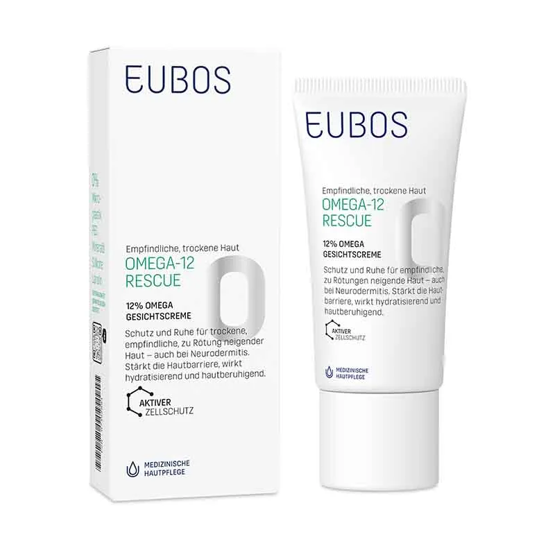 EUBOS Empfindliche, trockene Haut OMEGA - 12 RESCUE 50 ml Creme