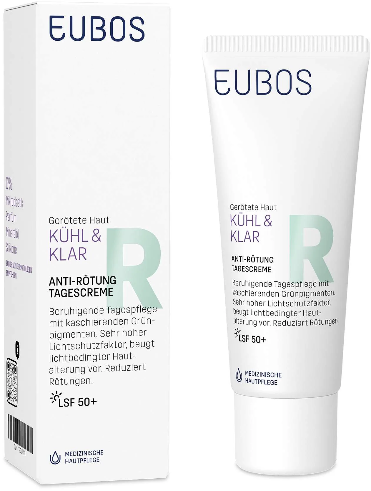 Eubos Kühl & Klar Anti-Rötung Tagescreme Lsf 50+ 40 ml - Hautpflege