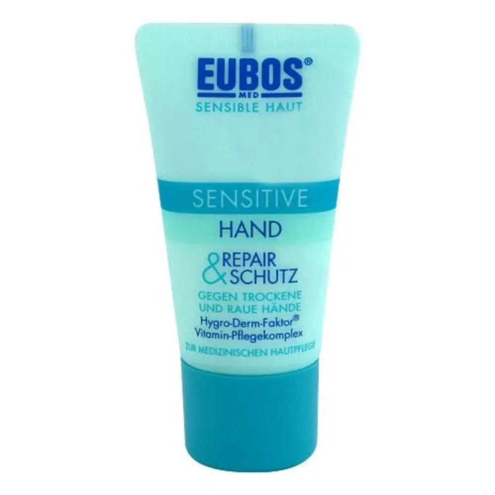 Eubos Sensitive Hand Repair & Schutz Handcreme für empfindliche Haut, 25 ml Creme