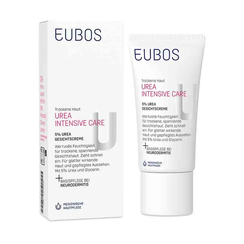 EUBOS TROCKENE Haut Urea 5% Gesichtscreme 50 ml Creme