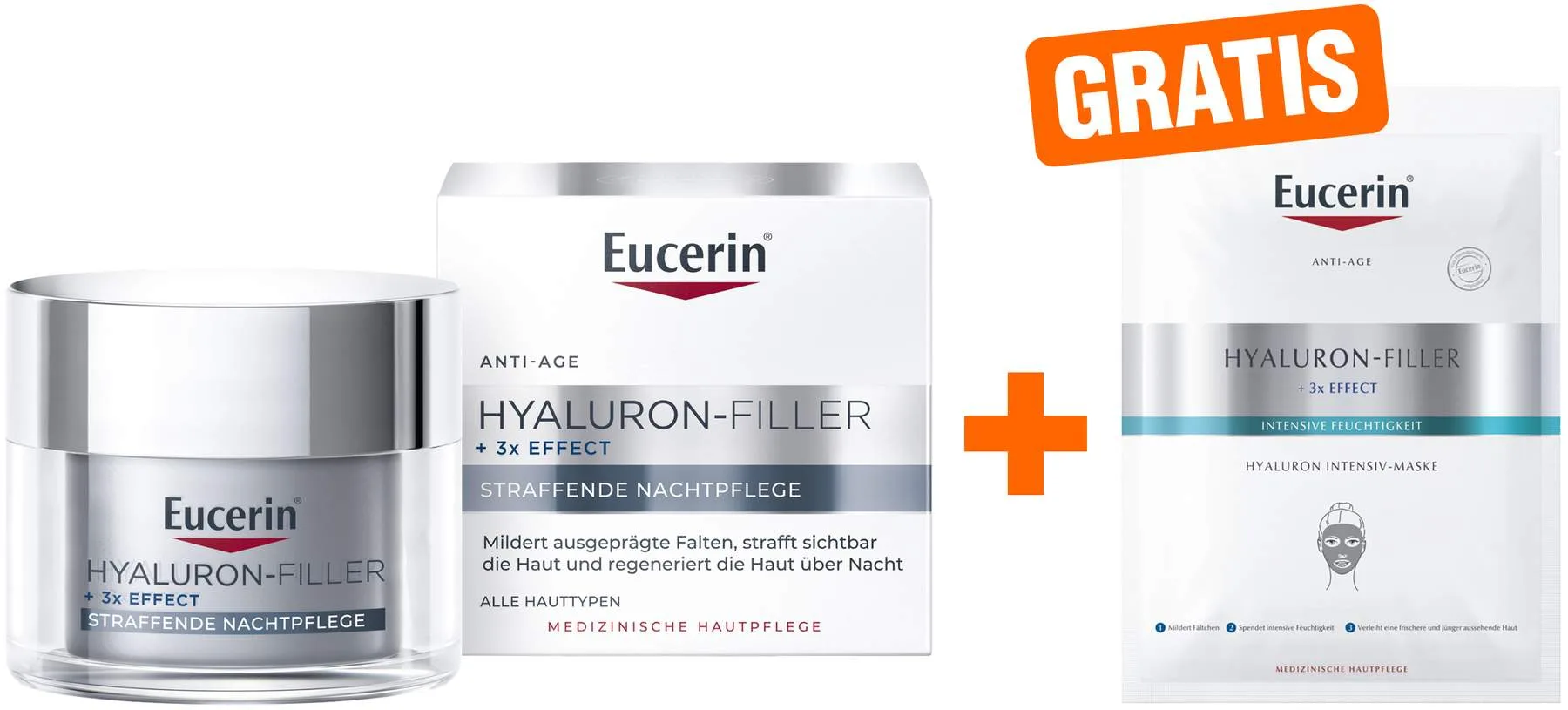 Eucerin Anti Age Hyaluron Filler Nachtcreme 50 ml
