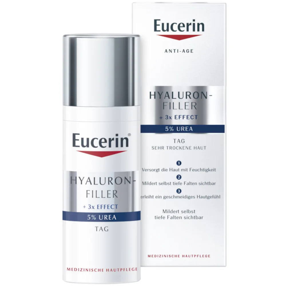 Eucerin Anti Age HYALURONFILLER 5% Urea Tag Creme 50 ml Creme