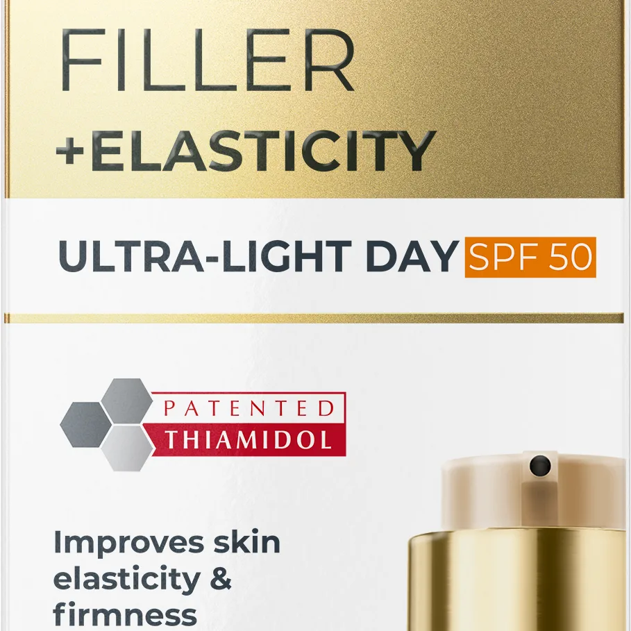 Eucerin Dagkräm Hyaluron-Filler+Elasticity Ultra-Light SPF50+ 50 ml