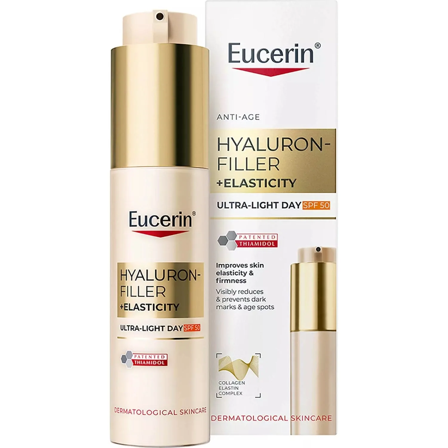 Eucerin Hyaluron-Filler Elasticity Ultra Light Day SPF50+ 50 ml 50 ml