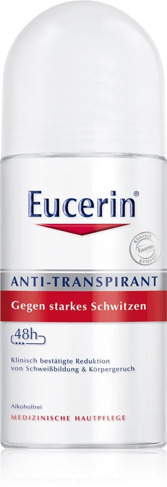 Eucerin Deo Antiperspirant til at behandle overdreven svedtendens 50 ml