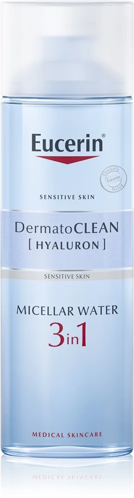 Eucerin DermatoClean Rengörande micellärt vatten 3-i-1 200 ml