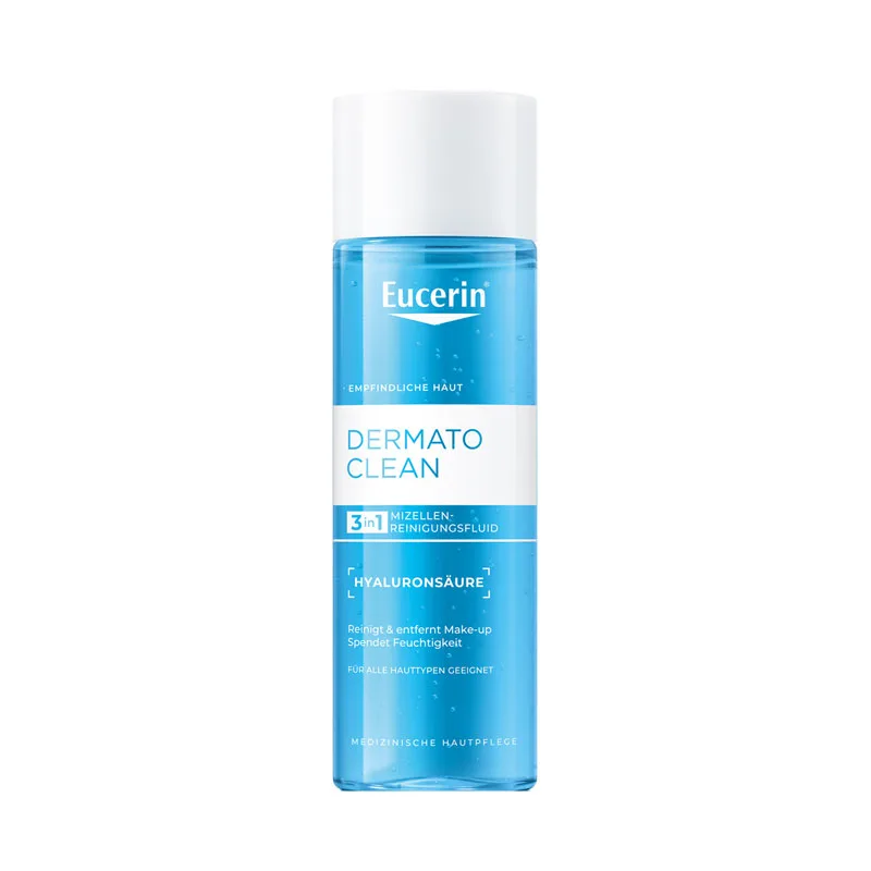Eucerin DermatoClean Rengörande micellärt vatten 3-i-1 200 ml