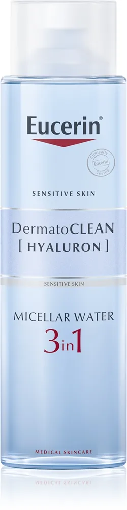 Eucerin DermatoClean Rengörande micellärt vatten 3-i-1 400 ml