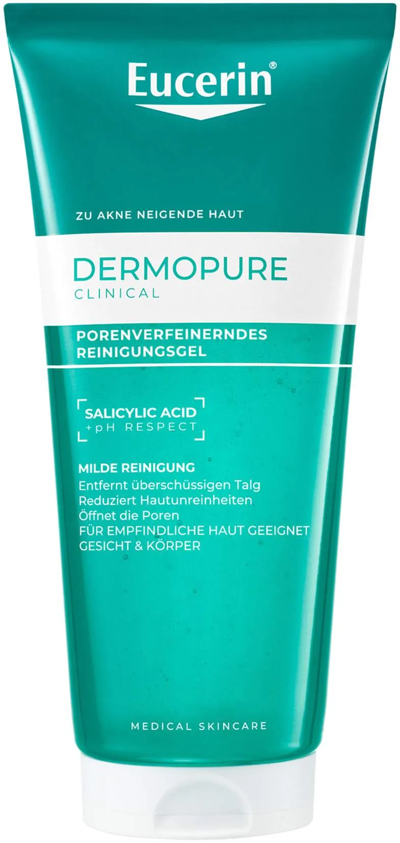 Eucerin DermoPure Clinical Reinigungsgel 200 ml - Bei Hautunreinheiten