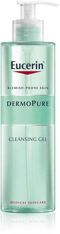 Eucerin DermoPure Triple Effect Cleansing Gel Djupt rengörande gel för problematisk hud 400 ml