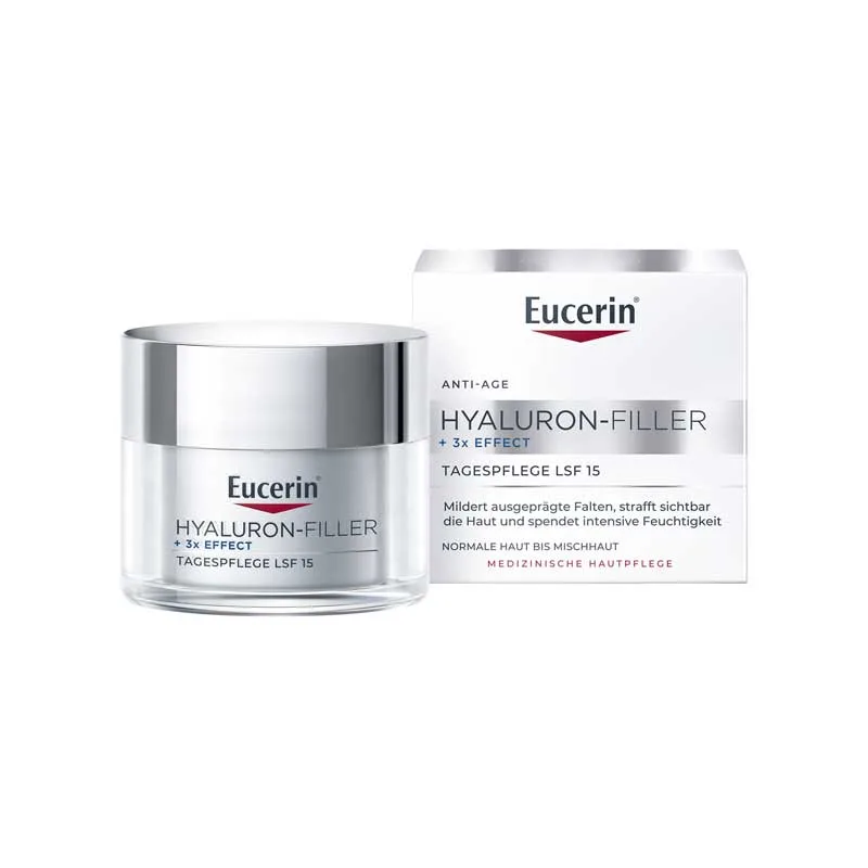 Eucerin HYALURON FILLER + 3x EFFECT TAG LSF15 50 ml Creme